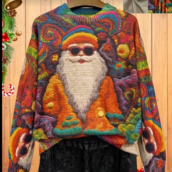 Cool Santa Sweater - Picture 6 of 8